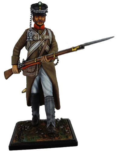 картинка — оловянный солдатик русской армии 1812 года