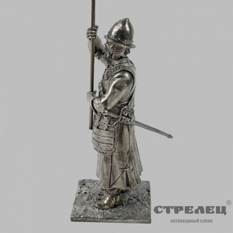 картинка — оловянный солдатик «пикинёр полка нового строя, 17 век»