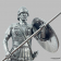 картинка — оловянный солдатик «фалангист задних рядов, 3-4 век до н.э.»