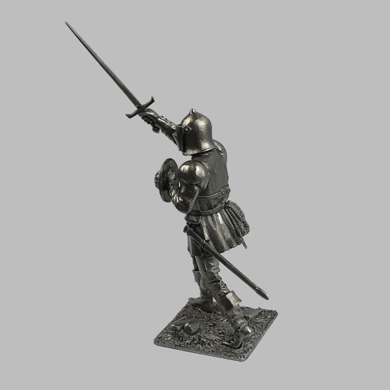 картинка оловянный солдатик «наёмник», европейская пехота, 15 век