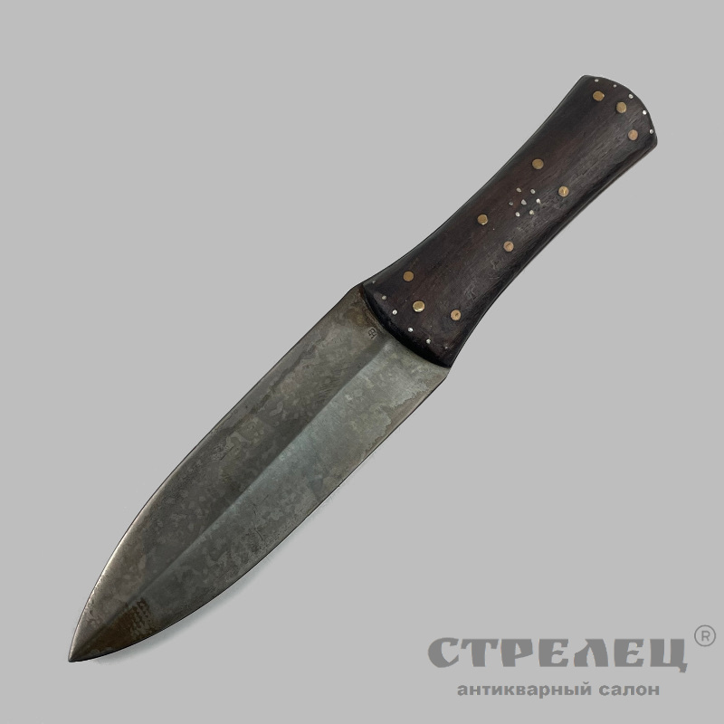 картинка — нож «хвост бобра». северная америка, конец 19 века