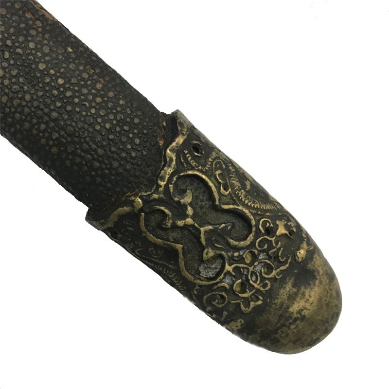 Прямой китайский меч «Цзянь», 18 век