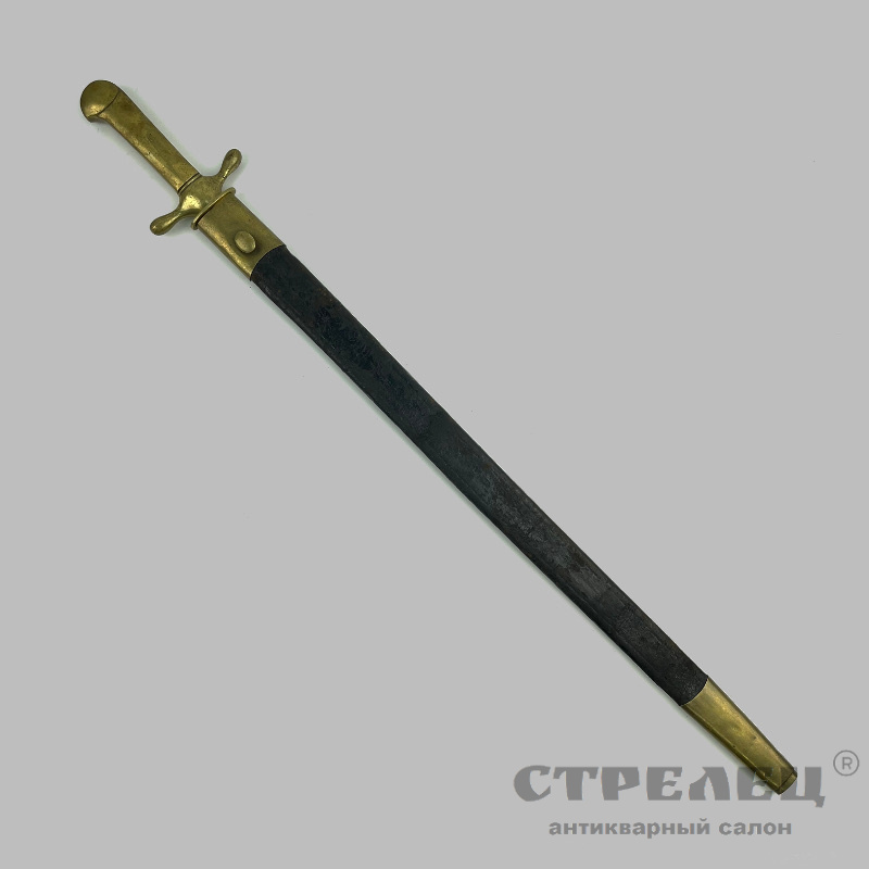 картинка — тесак французский, королевских егерей, 19 век