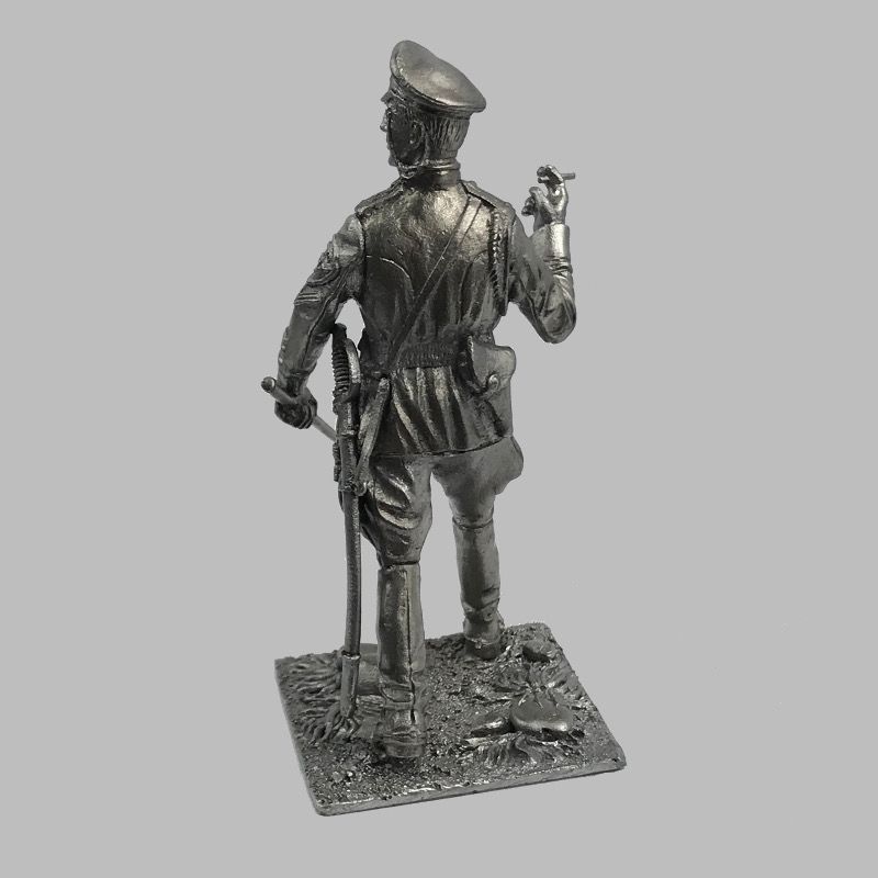 картинка оловянный солдатик «русский офицер начала 20 века»