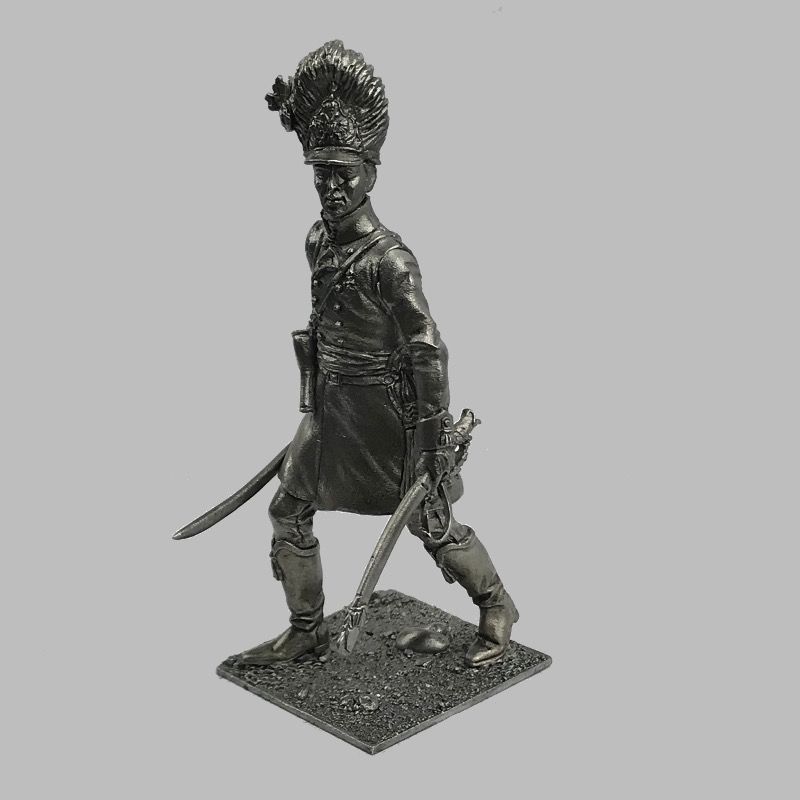 картинка оловянный солдатик «офицер гренадерской роты»