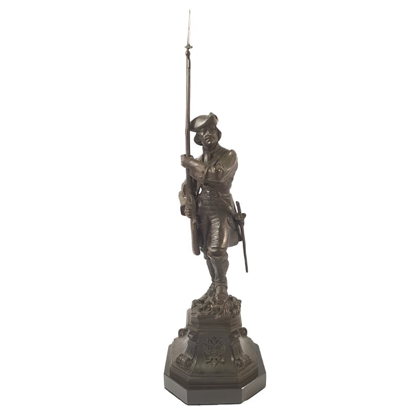 картинка Бронзовая статуэтка «Русский солдат Полтавской битвы»