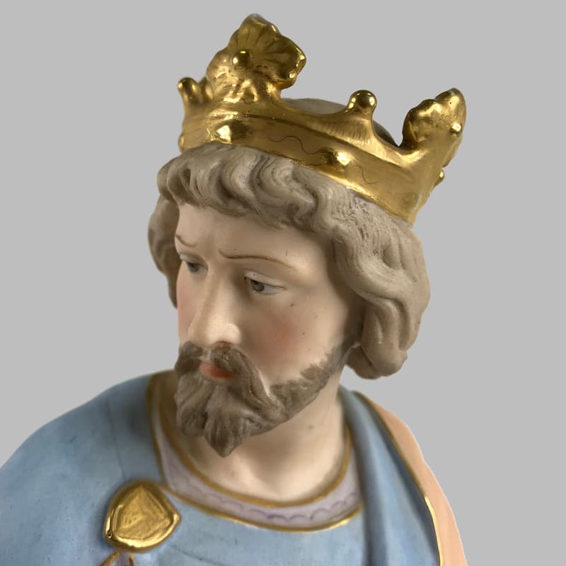 картинка Фарфоровая статуэтка «Король». Западная Европа