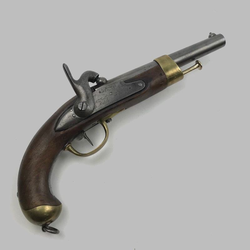 картинка пистолет капсюльный. европа, 19 век