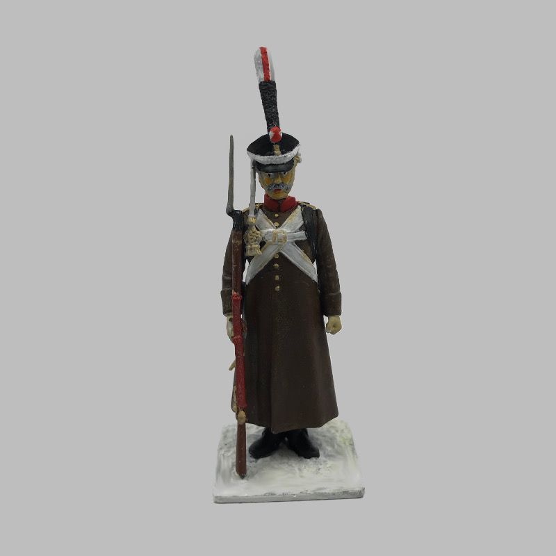картинка оловянный солдатик «русский солдат в строю 1812-14 гг.»