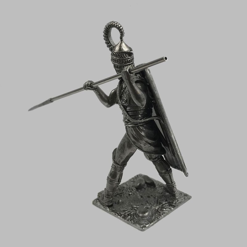 картинка оловянный солдатик «воин из войска ахилла». троянская война
