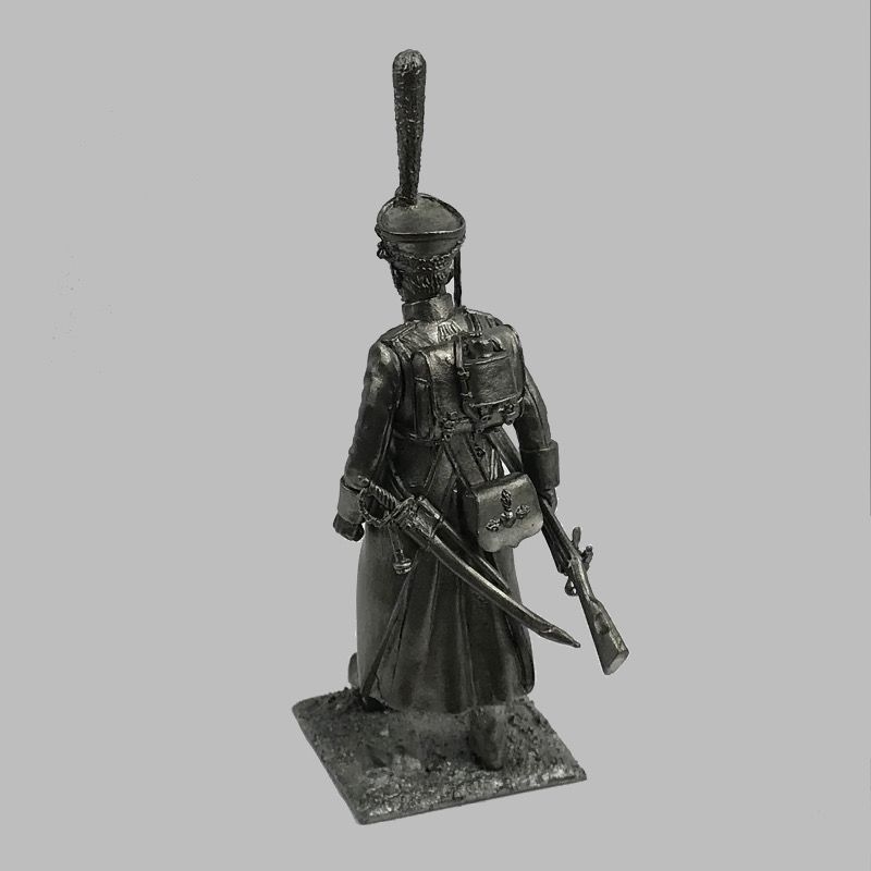 оловянный солдатик «рядовой во фланге». армия россии 1812-14 гг.