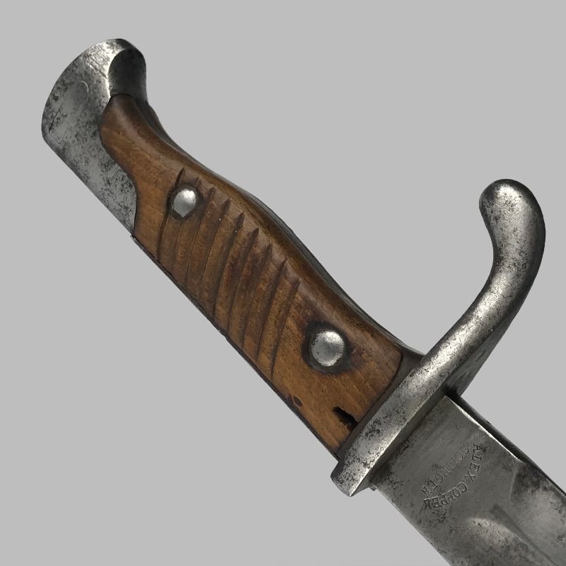 картинка штык-нож «бучер», образца 1898/1905 гг. к карабинам маузера 