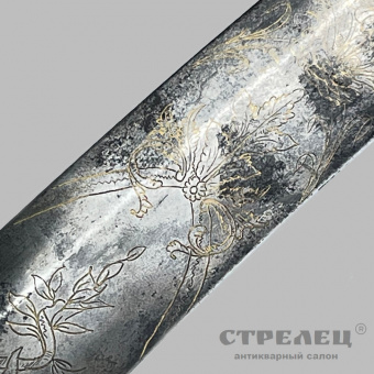 картинка — сабля английская офицеров пехоты, образца 1803 года