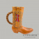 фото — кружка пивная, сапог «budweiser boot stein». бразилия