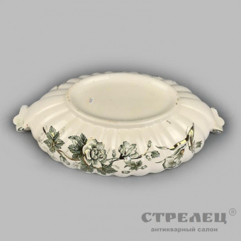 картинка — супница. фарфор. англия, 1850 год