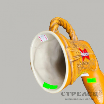 фото — кружка пивная, сапог «budweiser boot stein». бразилия