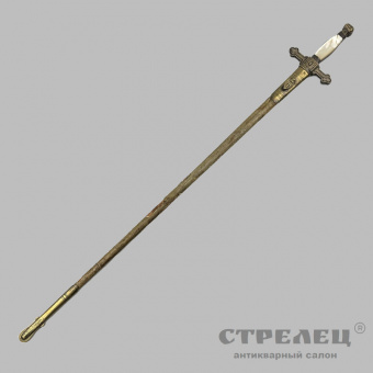 картинка — шпага французская, церемониальная