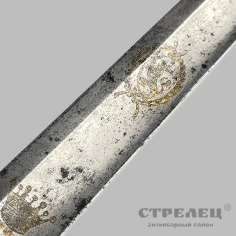 картинка — шпага офицерская пехотная. швеция, 19 век