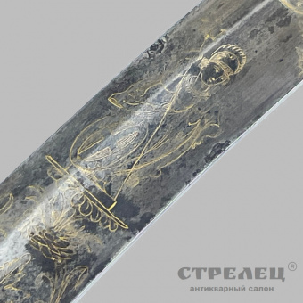картинка — сабля английская офицеров пехоты, образца 1803 года