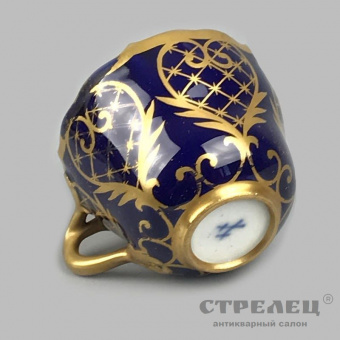 картинка — две кофейные пары. фарфор. meissen