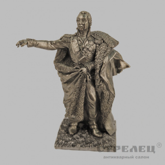 фото — оловянный солдатик «генерал-фельдмаршал, м.и. голенищев-кутузов». гк