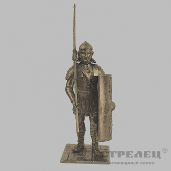 фото — оловянный солдатик «римский легионер 200 год н.э.». гк