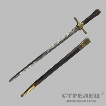 картинка — кортик морской, офицерский, 19 век. европа