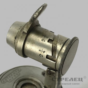 картинка пороховница g&j.w.hawksley sheffield. конец 19 века. англия