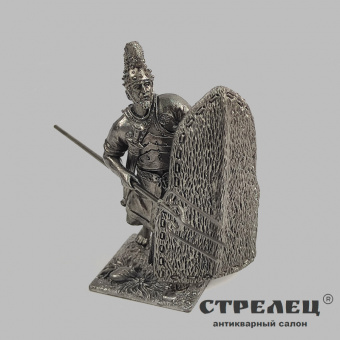 картинка — оловянный солдатик «воин царя сарпедона. троянская война»