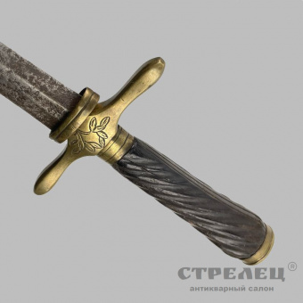 картинка — кортик морской, офицерский, 19 век. европа