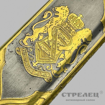 картинка — сабля артиллерийская, офицерская, заказная. швеция, конец 19 века