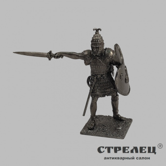 картинка — оловянный солдатик «сарпедон, предводитель ликийцев. троянская война»