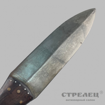 картинка — нож «хвост бобра». северная америка, конец 19 века