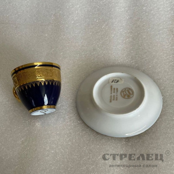 картинка — кофейная пара. лиможский фарфор