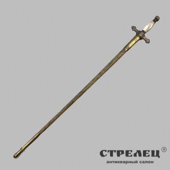 картинка — шпага французская, церемониальная