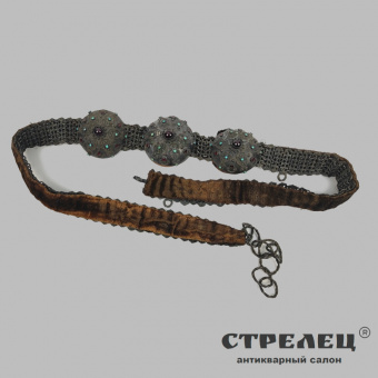 картинка — пояс для магнатской сабли, 19 век