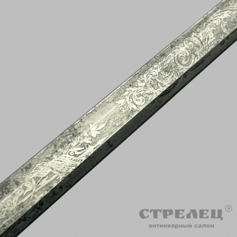 картинка — шпага европейская камзольная в ножнах, 19 век