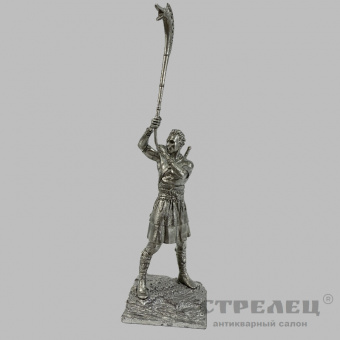 картинка — оловянный солдатик «кельт с карниксом. 1-3 век до н.э.». гк