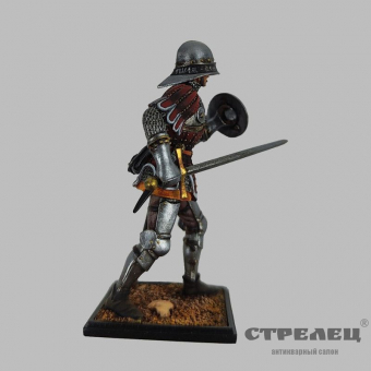 картинка — солдатик оловянный  «наёмный пехотинец. европа, конец 15 века»