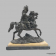 картинка бронзовая статуэтка «мушкетёр на коне». европа, конец 19 века