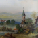 картинка картина «сельский пейзаж». h. behringer. европа