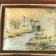 картинка Шелкография «Пейзаж с водяной мельницей». Европа, 19 век 