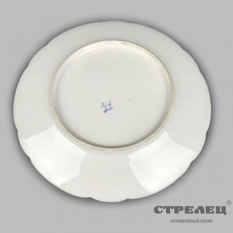 картинка декоративная фарфоровая тарелка. sevres. франция