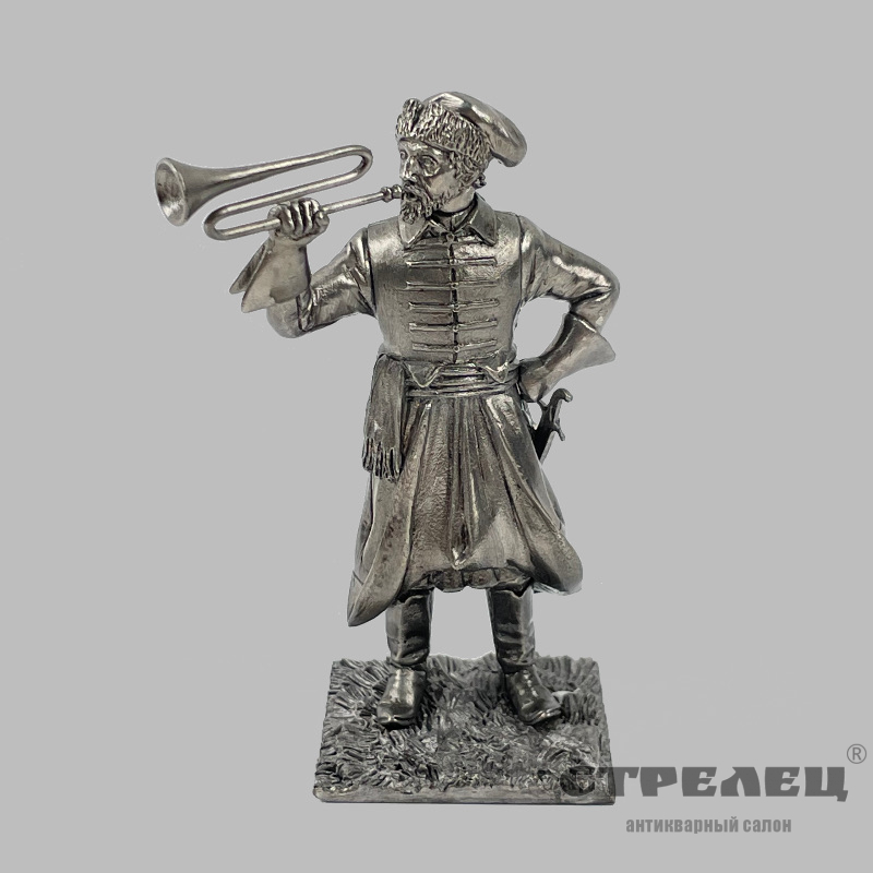 картинка — оловянный солдатик «сиповщик стрелецкого приказа, 17 век»