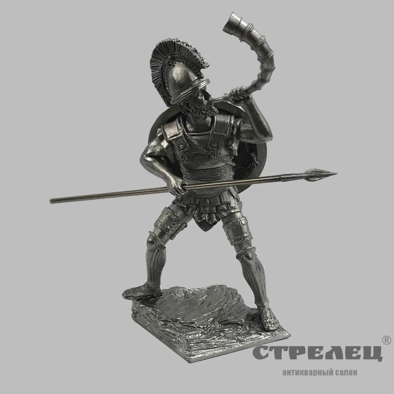картинка оловянный солдатик «этрусский гоплит. 5 век до н.э.»