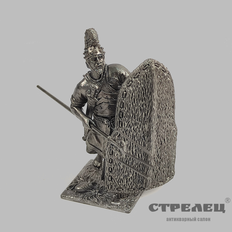 картинка — оловянный солдатик «воин царя сарпедона. троянская война»