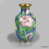 картинка ваза китайская «пеоны». перегородчатая эмаль