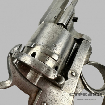 картинка — револьвер шпилечный системы лефоше. бельгия, льеж