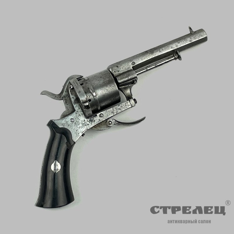 картинка — револьвер шпилечный, лефоше 1860/1877 гг.