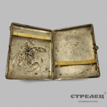 картинка — портсигар кавказский, конец 19 века